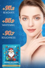 Sadoer Тканевая маска для лица с гиалуроновой кислотой в новогоднем дизайне Hyaluronic Acid Hydration, 25мл